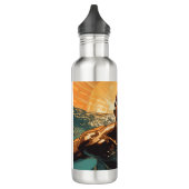 MEDITUNG Nr. 2 Edelstahlflasche (Links)