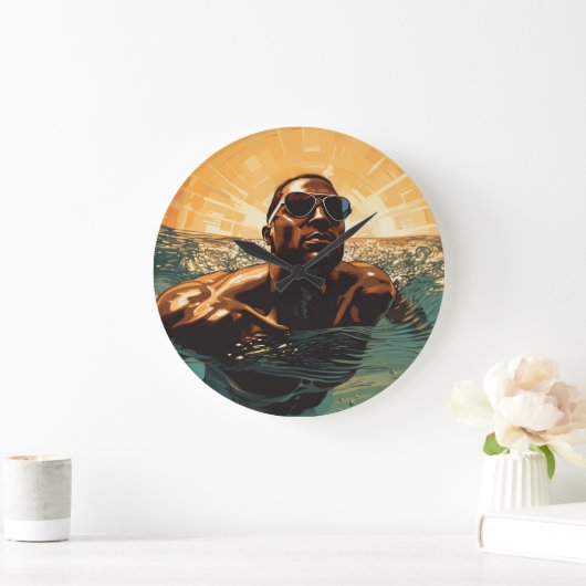 MEDITUNG Nr. 2 Große Wanduhr (Zuhause)