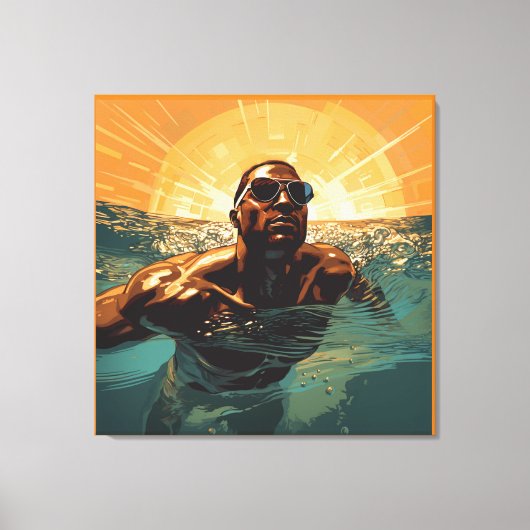 MEDITUNG Nr. 2 Leinwanddruck (Vorderseite)