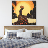 MEDITUNG Nr. 3 Leinwanddruck (Insitu (Schlafzimmer))