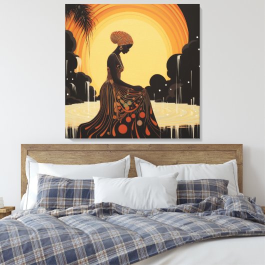 MEDITUNG Nr. 3 Leinwanddruck (Insitu (Schlafzimmer))