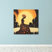 MEDITUNG Nr. 3 Leinwanddruck (Insitu (Holzboden))