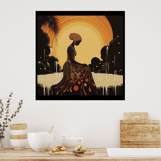 MEDITUNG Nr. 3 Poster (Küche)