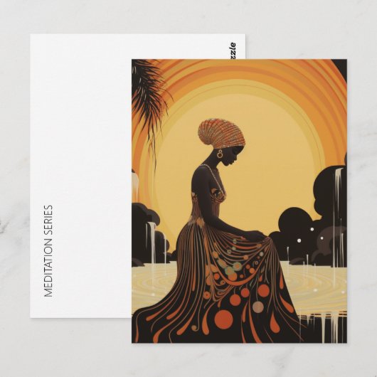 MEDITUNG Nr. 3 Postkarte (Vorne/Hinten)