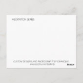 MEDITUNG Nr. 3 Postkarte (Rückseite)