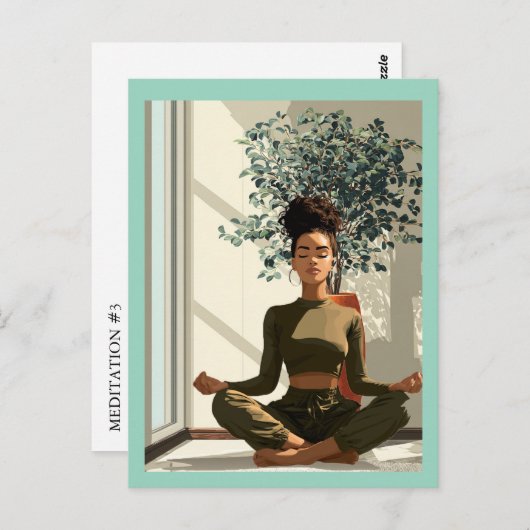 MEDITUNG Nr. 3 Postkarte (Vorne/Hinten)