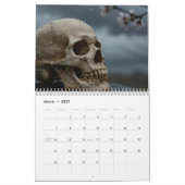 Medium 2026 Skull Art Calendar Kalender (Mär 2027)