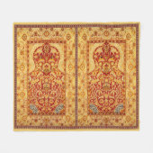 Medium 2-Personen-Waschbares muslimisches Gebet Ru Fleecedecke (Vorderseite (Horizontal))