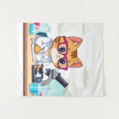 Medium (50" x 60") Tapestry Wandteppich (Vorderseite (Horizontal))