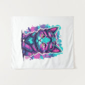 Medium (50" x 60") Tapestry Wandteppich (Vorderseite (Horizontal))