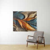 Medium (50" x 60") Tapestry Wandteppich (Beispiel (Horizontal))