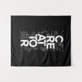 Medium (50" x 60") Tapestry Wandteppich (Vorderseite (Horizontal))