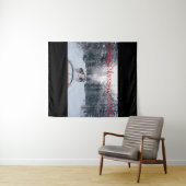 Medium (50" x 60") Tapestry Wandteppich (Beispiel (Horizontal))