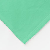 Medium Aquamarine Fleecedecke (Ecke)