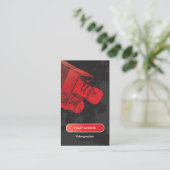 Medium-beruflicher Filmemacher Visitenkarte (Stehend Vorderseite)