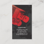 Medium-beruflicher Filmemacher Visitenkarte (Rückseite)