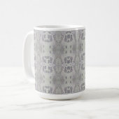 Medium Birch Tree Bark Patterned Kaffeetasse (Vorderseite Links)