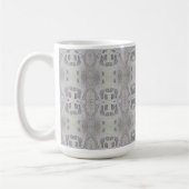 Medium Birch Tree Bark Patterned Kaffeetasse (Links)