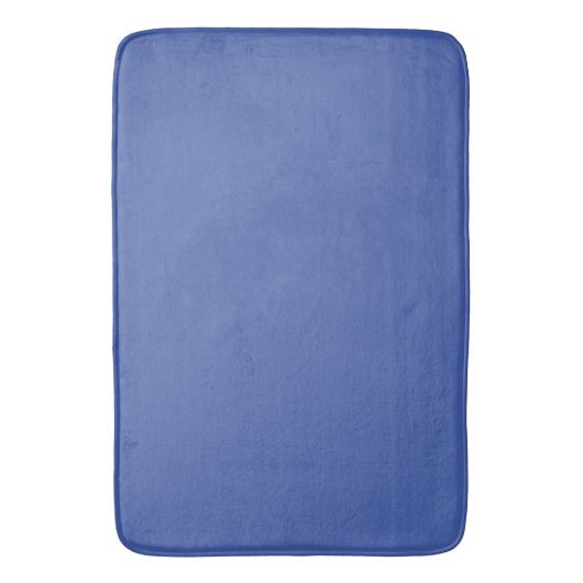 Medium Blau: Solide Farbe Badematte (Vorderseite Vertikal)