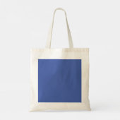 Medium Blue #445EAA, verblasst blau Tragetasche (Rückseite)