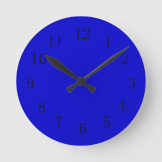 Medium Blue Kitchen Wall Clock Runde Wanduhr