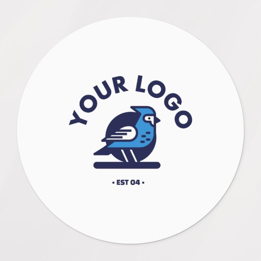 Medium Circle Adhesive / Waterproof Label Etiketten (Design 2)