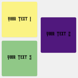 Medium Circle Waterproof Label Etiketten