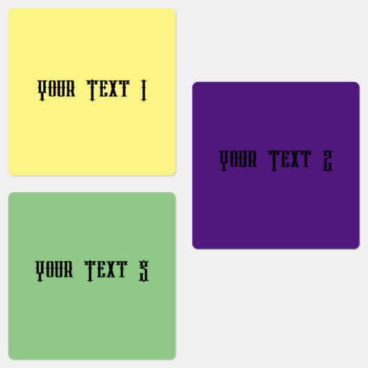 Medium Circle Waterproof Label Etiketten (Gruppe)