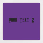 Medium Circle Waterproof Label Etiketten (Design 2)