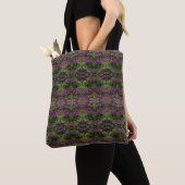 Medium des Kaleidoskop-Blumen-Muster-25 Tasche (Von Nahem)