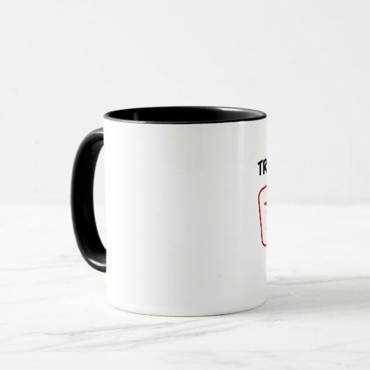 Medium-Durchlauf-Tasse Tasse (Vorderseite Links)
