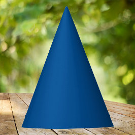 Medium Electric Blue Solid Color Partyhütchen