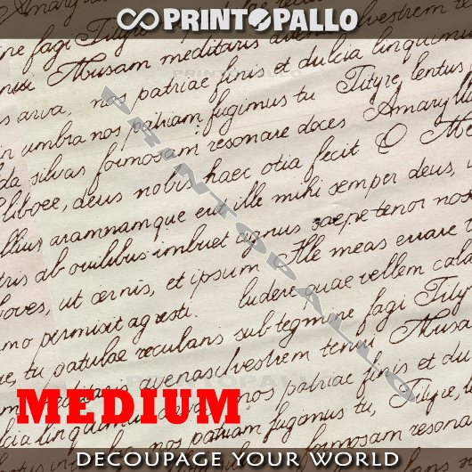 MEDIUM - Hintergrund für die Kalligraphische Hands Seidenpapier