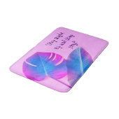 Medium Memory Fotolack Mat Badematte (Schrägansicht)