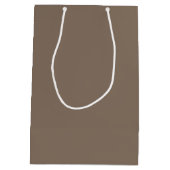 Medium, mittlere Geschenk-Matttasche "GERADE Geschenktüte (Rückseite)