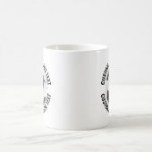 Medium Personalized Text Tennis Ball 11oz. Custom Kaffeetasse (Mittel)