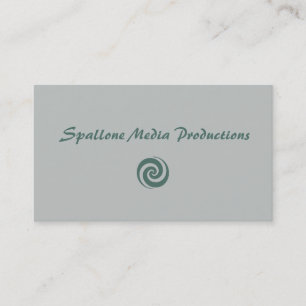 Medium-Produktions-Visitenkarte Visitenkarte