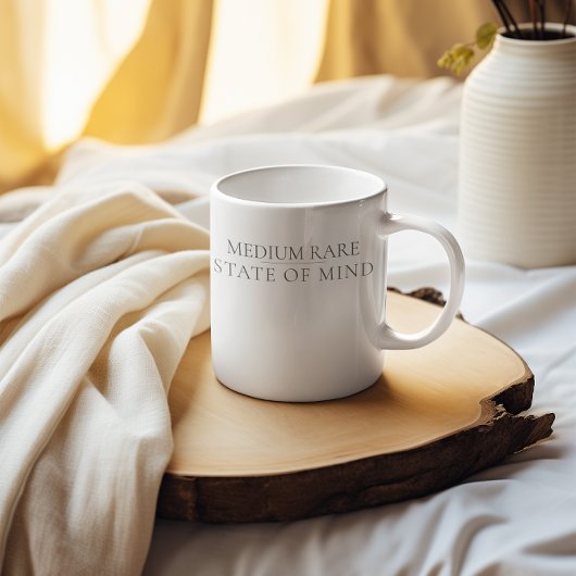 Medium Rare State of Mind Steakliebhaber Fleischli Kaffeetasse