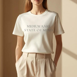 Medium Rare State of Mind Steakliebhaber Fleischli Tri-Blend Shirt