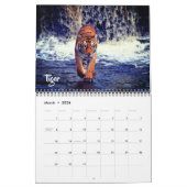 Medium Size Exotic Animals Calendar Kalender (Mär 2026)