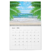 Medium Size Tropics Paradise Calendar Kalender (Mär 2026)
