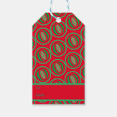 Medium Sized Red/Green Gift Bag Geschenkanhänger (Vorderseite)