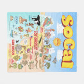 Medium SoCal Fleece Blanket (Vorderseite (Horizontal))