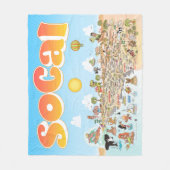 Medium SoCal Fleecedecke (Vorderseite)