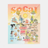 Medium SoCal Fleecedecke (Vorderseite)
