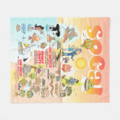 Medium SoCal Fleecedecke (Vorderseite (Horizontal))