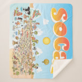 Medium SoCal Sherpadecke (Vorderseite)