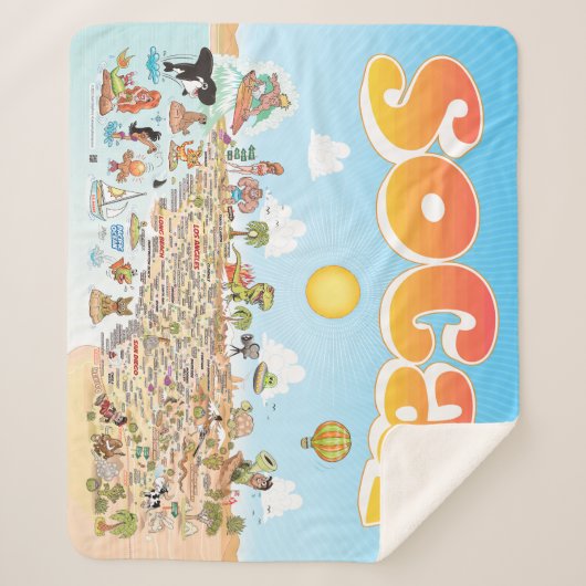 Medium SoCal Sherpadecke (Vorderseite)