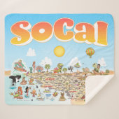 Medium SoCal Sherpadecke (Vorderseite (Horizontal))
