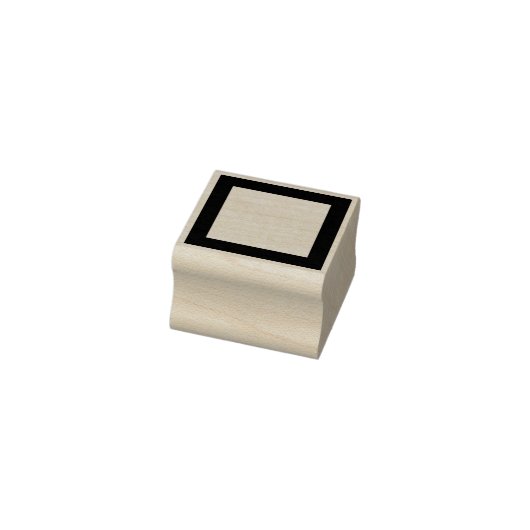 Medium square frame / 中平角 gummistempel (Stempel)